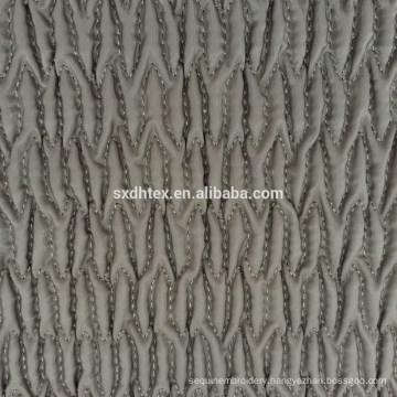 quilting fabric,100% polyester spandex embroidered fabric,quilted fabric for down coat,jacket and garment fabric